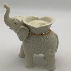Lenox Indian Elephant Shaped Tea Light Holder